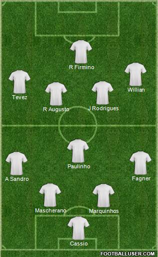 Dream Team 5-3-2 football formation