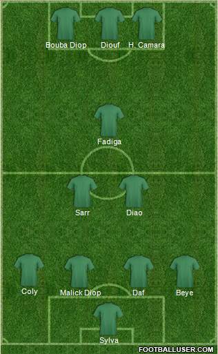 England 3-5-1-1 football formation