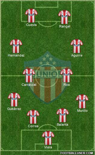 CPD Junior 4-4-2 football formation