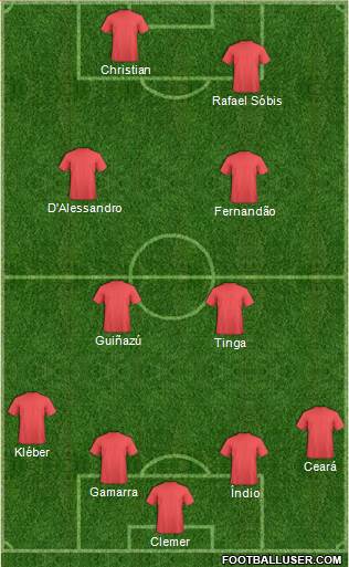 Fifa Team 4-4-2 football formation