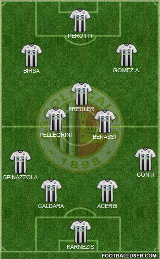 Ascoli football formation