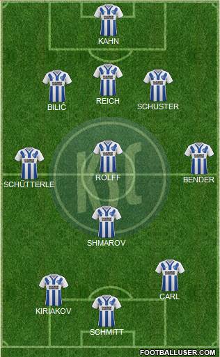 Karlsruher SC football formation