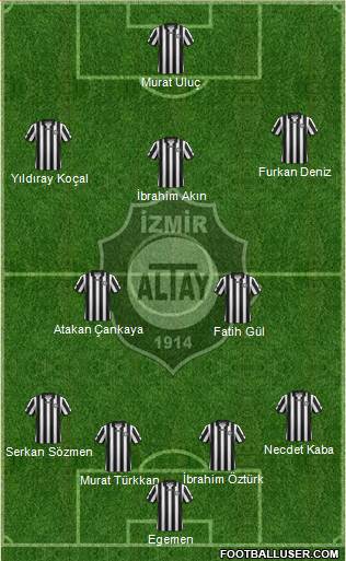 Altay football formation