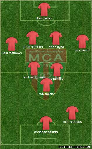 Mouloudia Club d'Alger football formation