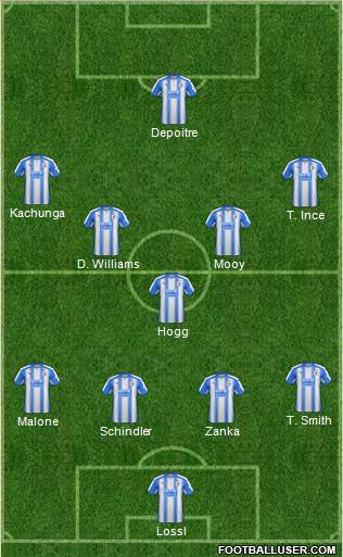 Huddersfield Town football formation