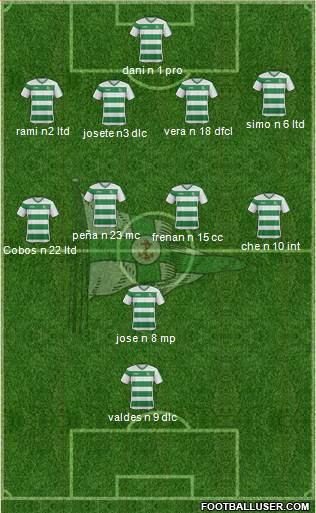 Associação Naval 1º de Maio 4-4-1-1 football formation