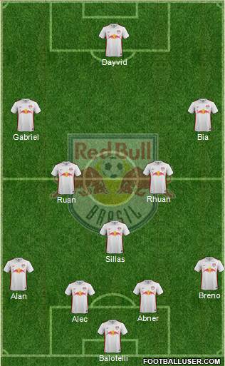 Red Bull FE Ltda football formation