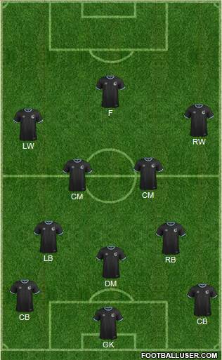 NSC Minnesota football formation