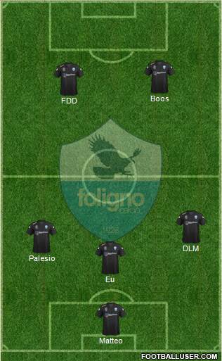 Foligno 3-5-2 football formation