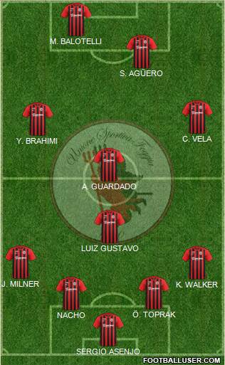 Foggia 4-2-2-2 football formation