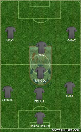 CD Melipilla 4-2-2-2 football formation