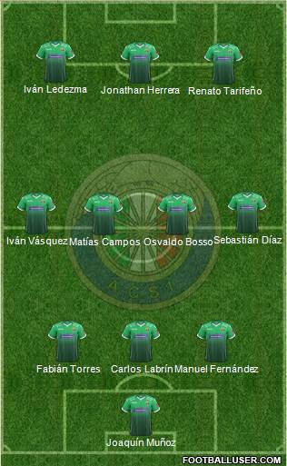 CD Audax Italiano de La Florida S.A.D.P. football formation