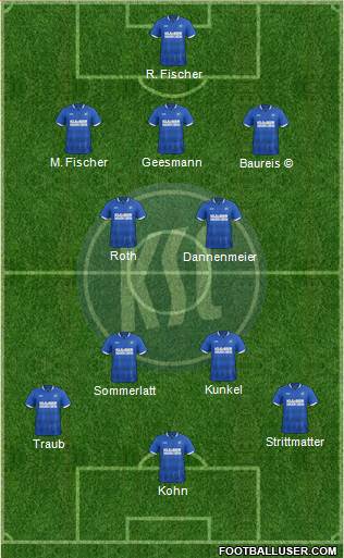 Karlsruher SC football formation