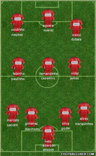 Chicago Fire 4-2-2-2 football formation