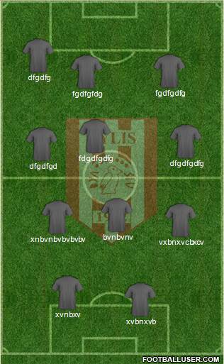 KS Bylis Ballsh 4-4-2 football formation