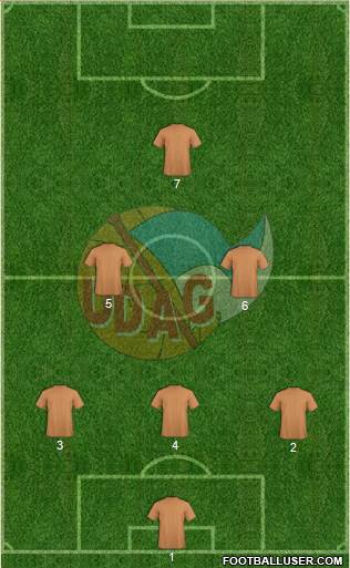 U.D. Atlética Gramenet football formation