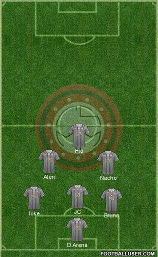 Club Sportivo Miramar Misiones 5-3-2 football formation