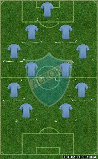 C Aurora football formation