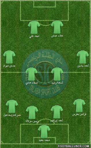 Al-Talaba Sports Club football formation