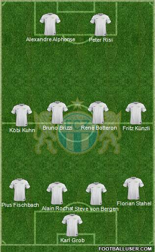 FC Zürich football formation