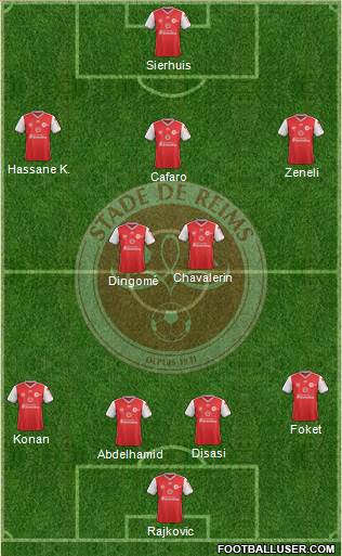 Stade de Reims France Football Formation
