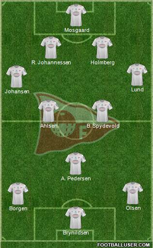 Fredrikstad FK football formation