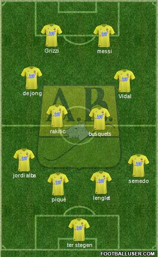 CA Bucaramanga CD football formation