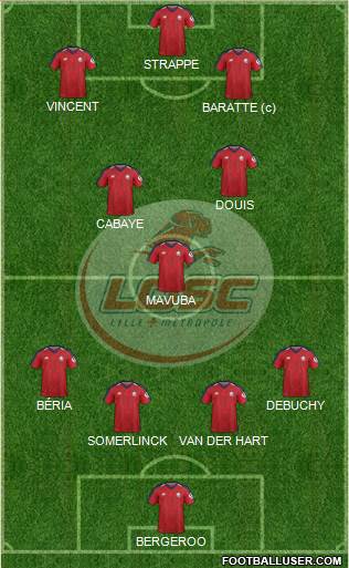 LOSC Lille Métropole football formation