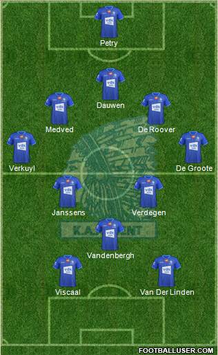 KAA Gent football formation