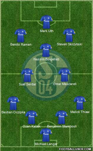 FC Schalke 04 football formation