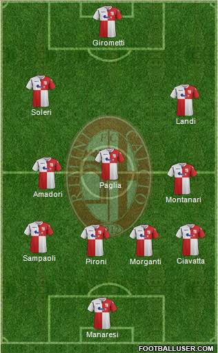 Rimini football formation