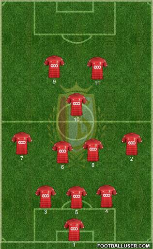 R Standard de Liège football formation