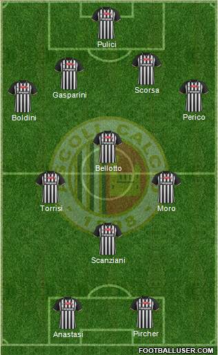 Ascoli football formation