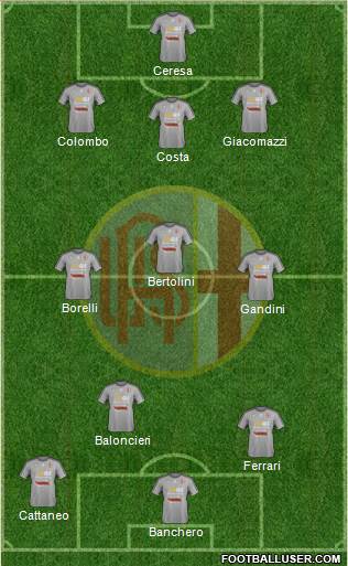 Alessandria football formation