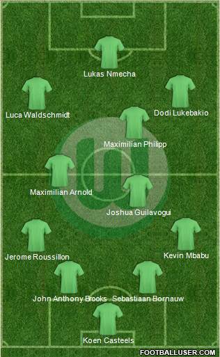 VfL Wolfsburg football formation