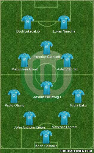 VfL Wolfsburg football formation