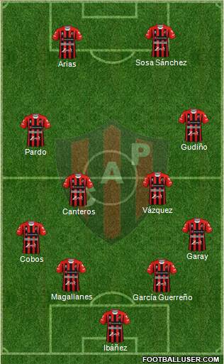 Patronato de Paraná football formation