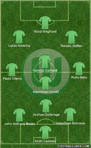 VfL Wolfsburg football formation