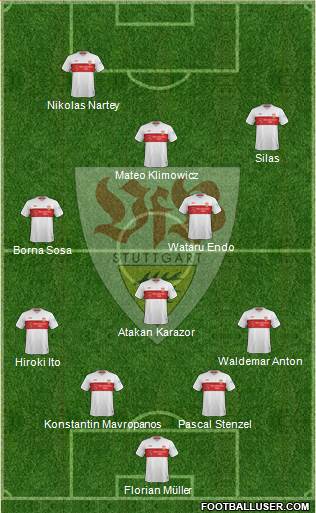 VfB Stuttgart football formation