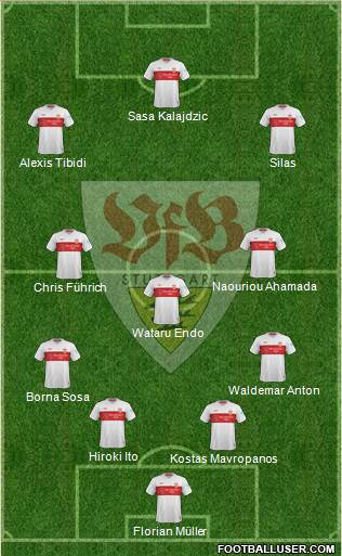 VfB Stuttgart football formation