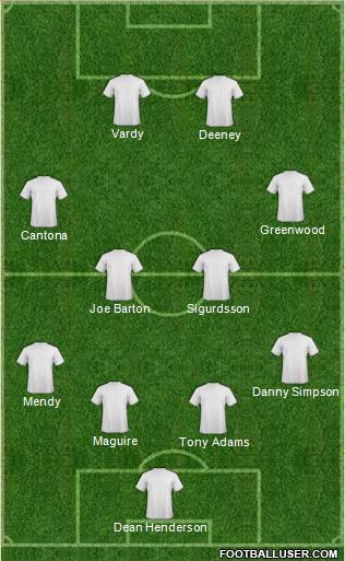 Euro 2012 Team 4-1-4-1 football formation