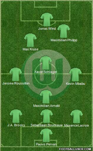 VfL Wolfsburg football formation