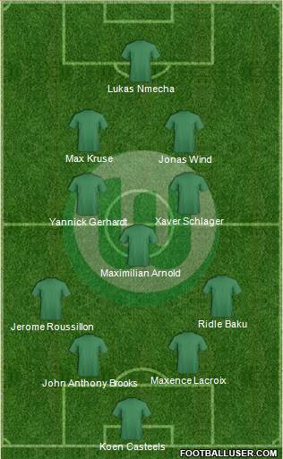 VfL Wolfsburg football formation