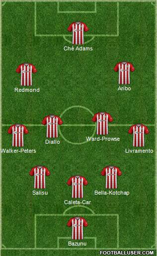 Southampton football formation