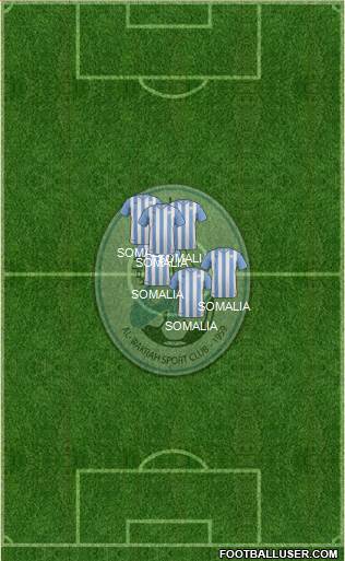 Al-Wakra Sports Club 3-5-2 football formation