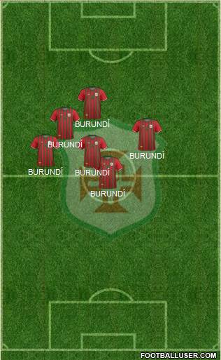 AA Portuguesa 4-1-2-3 football formation