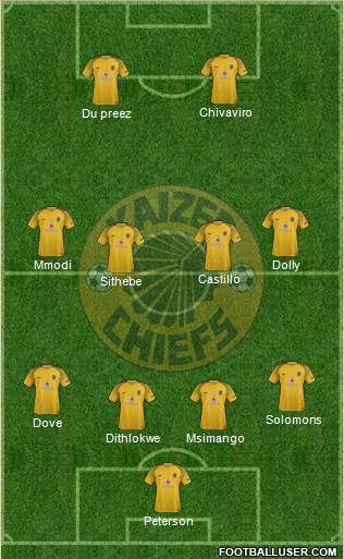 Kaizer Chiefs football formation