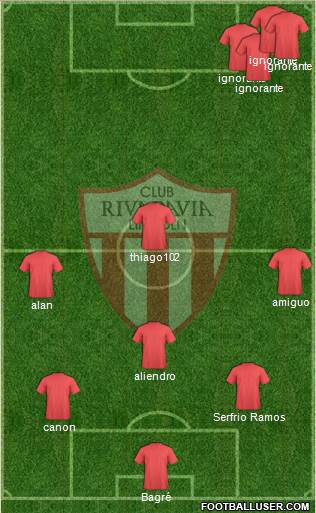 Rivadavia football formation