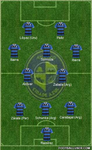 ACRE Cidade Azul football formation