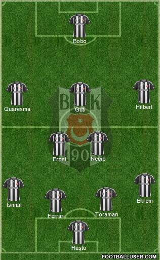 Besiktas JK Formation 2010